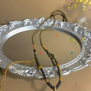 all handwoven Tibetan Blessing Cords Necklace-for Thangka or DIY