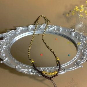 all handwoven Tibetan Blessing Cords Necklace-for Thangka or DIY